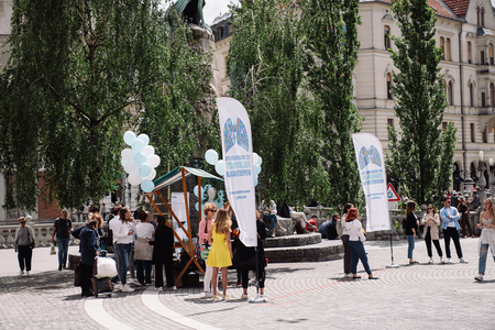 Vsak vdih šteje: utrinek z dogodka v Ljubljani