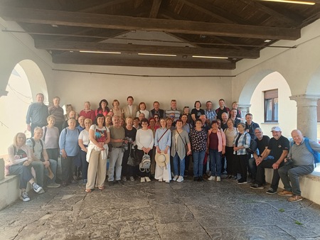 Skupinska slika romarjev