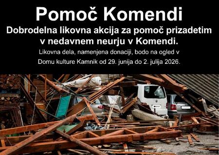 Letak: Pomoč Komendi