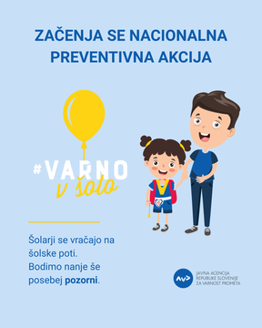 Letak Varno v šolo