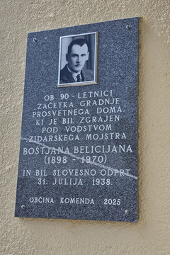 Spominska plošča Boštjanu Belcijanu
