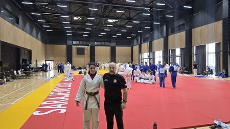 Haya Veinhandl Obaid in Boštjan Veinhandl